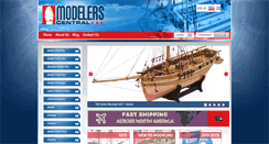 Desktop Screenshot of modelerscentral.com
